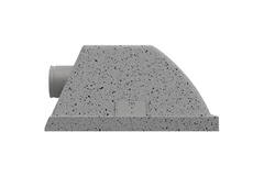 EPS Plenum geïsoleerd 590x590 Ø 200mm