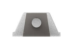 EPS Plenum geïsoleerd 590x590 Ø 200mm