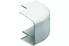 Climaplus airco leidinggoot Buitenbocht 90x65mm RAL 9010 WIT