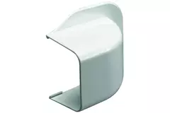 Climaplus airco leidinggoot muurkap 90x65mm RAL 9010 WIT