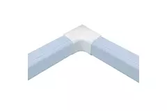 Climaplus airco leidinggoot Binnenbocht 70x55mm RAL 9010 WIT