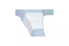 Climaplus airco leidinggoot Verloop 90x65 - 70x55mm RAL 9010 WIT