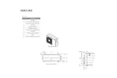 LG Climatiseur à cassette avec plaque de recouvrement CT18F-Compact R32 5.0 kW set