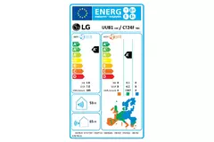 LG Cassette airco met afdekplaat CT24F-Compact R32 6,8 kW set