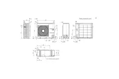 LG Climatiseur à cassette avec plaque de recouvrement UT30F-S R32 8.0 kW set