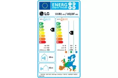 LG Console Inverter wand airco UQ18-S R32 5,0 kW set