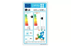 Climatiseur Inverter LG monté au plafond UV30F-S R32 8.0 kW set