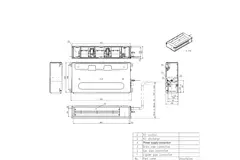 LG mid static kanaal airco binnenunit + afstandsbediening CM18F R32 5,0 kW