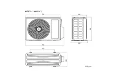 Tosot by GREE airco buitenunit 2-split R32 5,2 kW