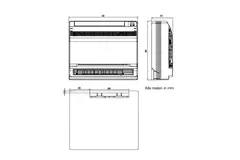 Tosot by GREE airco binnenunit Multi Console R32 5,0 kW