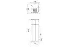 Chaudière à pompe à chaleur LG Inverter 200L 230V - WH20S