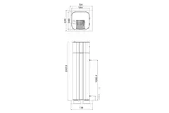 LG Inverter warmtepompboiler 270L 230V - WH27S