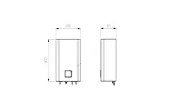 LG Therma-V Hydrobox Lucht-Water warmtepomp 230VAC