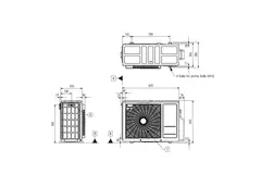 LG Buitenunit Therma-V warmtepomp 4,0kW R32