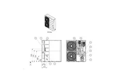 LG Therma-V Monobloc S warmtepomp 380V R32 14,0 kW