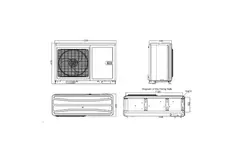 Tosot by GREE Versati IV Pompe à chaleur monobloc 400v R32 14 kW