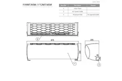 LG F09MT Prestige Dual Inverter airco 2,5 kW set