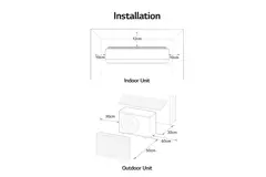 LG Dualcool Deluxe Dual Inverter airco R32 5,0 kW set