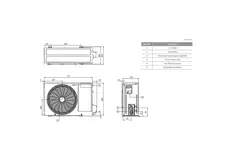 LG Air Purifying Inverter airco R32 2,5 kW set
