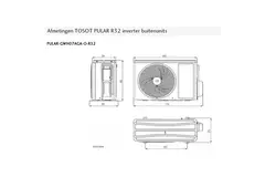 Tosot PULAR by GREE single split airco R32 2,2 kW set