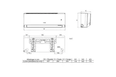 Tosot CLIVIA by GREE Unité intérieure Design R32 2,7-3,0 kW