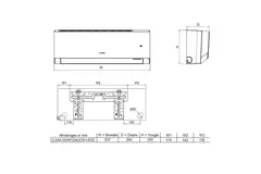 Tosot CLIVIA by GREE Unité intérieure Design R32 3,5-3,8 kW