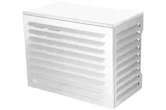 Airco en warmtepomp omkasting large RAL9010 Wit
