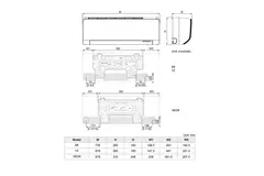 Tosot COSMO Triple split airco Inverter 090909 R32 3x2,5 kW set