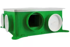 DucoBox Silent Connect 400 m³/h + RFT bediening - randaarde stekker