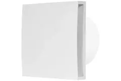 Badkamerventilator Ø 125mm wit met timer en vochtigheidssensor - Design EET125HT