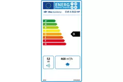 Itho Daalderop CVE-S ECO High Performance HP 415 m³/h + vochtsensor - perilex stekker