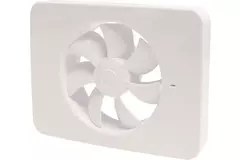 Vent-Axia Lo-Carbon iQ platte design badkamerventilator Ø 100 - 125