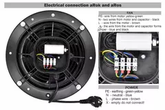 Axiaal ventilator rond 350mm – 2450m³/h – aRos