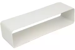 Raccord femelle carré en plastique  220x55 mm - KSF25