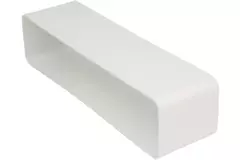Raccord femelle carré en plastique  220x55 mm - KSF25