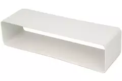 Raccord femelle carré en plastique  220x55 mm - KSF25