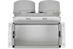 Vent-Axia Uniflexplus wandcollector bovenaansluiting 2x Ø90 mm