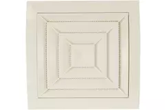 Grille de plafond carrée 150 x 150 mm diamètre : 100 blanc - ND10G