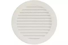Schoepenrooster diameter: 100mm wit - VR100