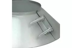 Stormkraag Ø 125mm - Regenrand spirobuis