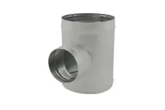 Spiro t-stuk diameter  355 mm  - 125 mm (90 graden) (sendz. verz.) RAL7035