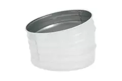 Spiro bocht 315 mm 15 graden (sendz. verz.) RAL9010