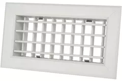 Vent-Axia Uniflexplus rooster met instelbare lamellen 200x100 voor wandcollector
