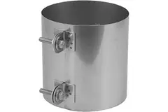 Aansluitband diameter 80 mm I316L (D0,5)