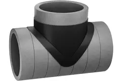 Geïsoleerd T-stuk EPS diameter 160mm