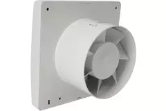 Badkamerventilator Ø 120 mm Wit met automatische sluitklep - luxe X120Z