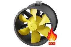 Axiaal kanaalventilator rookgas - AL 800 D4 F4 01