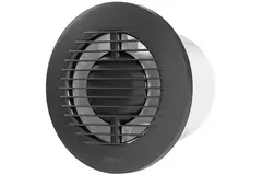 Badkamer ventilator rond Ø 100 mm antraciet - basis EA100A