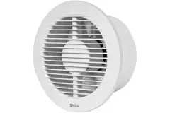 Badkamer ventilator rond Ø 150 mm wit met timer - EA150T