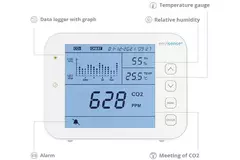 CO2 Meter EnviSense met datalogger - inclusief digitaal dashboard